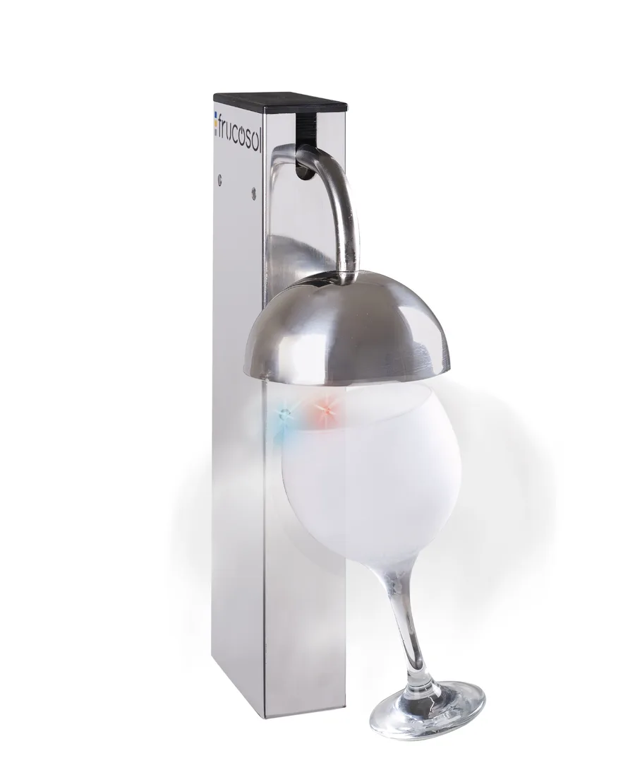 Enfriador de copas y vasos GF-1000 — Servicio de bebidas, Frucosol, para cocina de hotel en Cancún